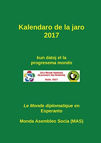 Imagen de archivo de Kalendaro 2017 (Mas-Libro) (Esperanto Edition) a la venta por Lucky's Textbooks