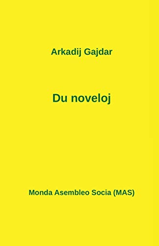 Imagen de archivo de Du noveloj (Mas-Libro) (Esperanto Edition) a la venta por Lucky's Textbooks