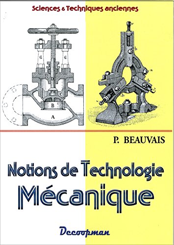 Stock image for Notions de technologie mcanique for sale by Revaluation Books