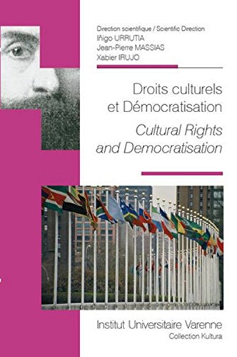 9782370320537: Droits culturels et dmocratisation - Cultural rights and democratisation