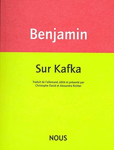 9782370840097: Sur Kafka