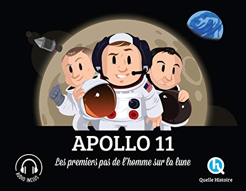Imagen de archivo de Apollo 11: Les premiers pas sur la Lune a la venta por WorldofBooks