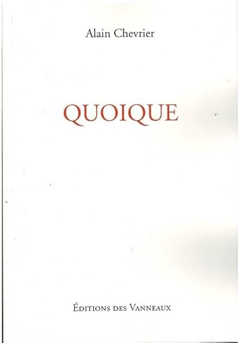 Beispielbild fr QUOIQUE Couacs. Volume 4 zum Verkauf von Gallix