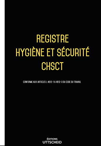 Imagen de archivo de Registre hygiene et securite CHSCT a la venta por Revaluation Books