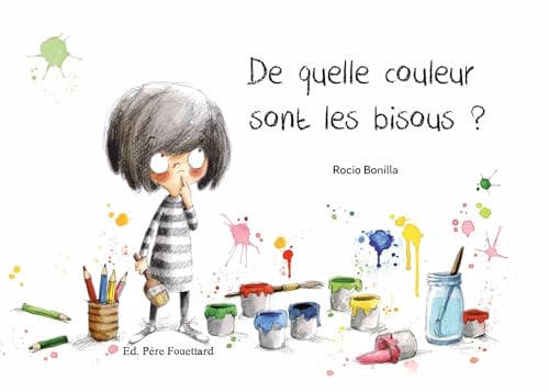 Imagen de archivo de DE QUELLE COULEUR SONT LES BISOUS ? a la venta por Librairie Th  la page