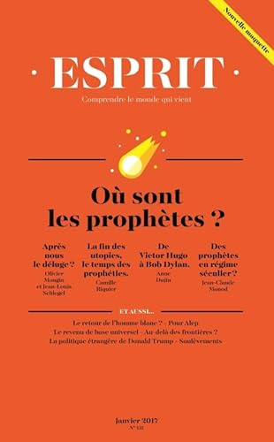 Stock image for Esprit, N 431, janvier 2017 : O sont les prophtes ? for sale by Ammareal