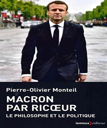 Imagen de archivo de Macron par Ricoeur: Le politique et le philosophe a la venta por Ammareal