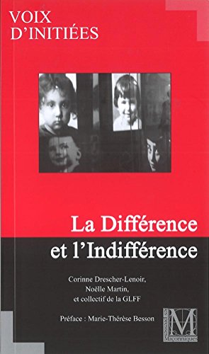 Stock image for La Diffrence et l'Indiffrence for sale by Ammareal