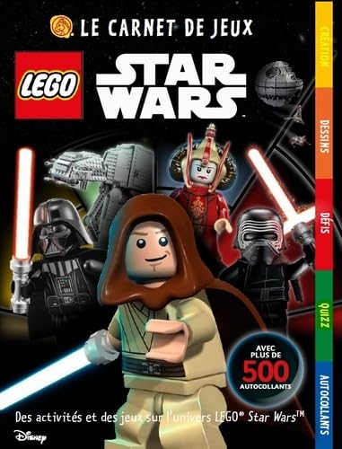 Stock image for Lego Star Wars : Le carnet de jeux for sale by Le Monde de Kamlia
