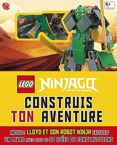 9782374930459: Lego Ninjago : construis ton aventure: Inclus Lloyd et son robot ninja exclusif
