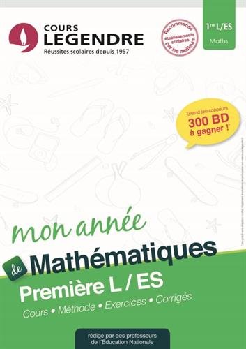 Stock image for Mathmatiques 1re L ES for sale by Ammareal