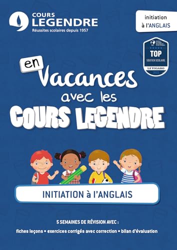 Stock image for Initiation  l'anglais : En vacances avec les Cours Legendre for sale by Revaluation Books