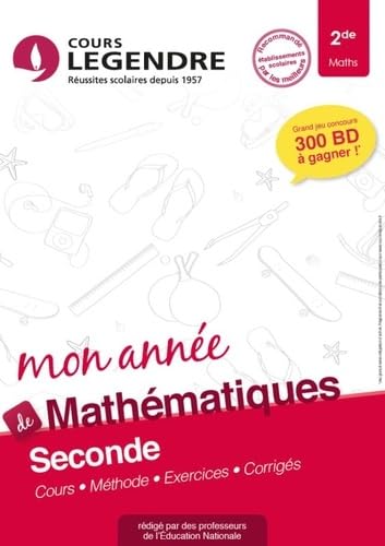 9782375812402: Mon anne de mathmatiques 2de : Cours, mthode, exercices corrigs