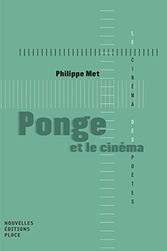 Stock image for Ponge Et Le Cinma for sale by RECYCLIVRE