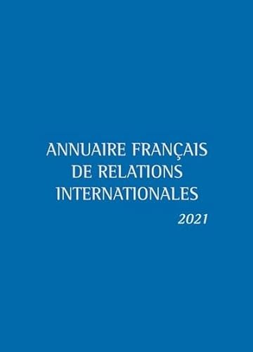 Beispielbild fr Annuaire franais de relations internationales 2021 (2021) zum Verkauf von Gallix