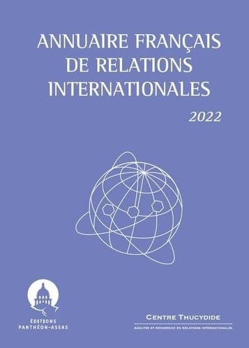 Stock image for Annuaire franais de relations internationales 2022 (2022) for sale by Gallix