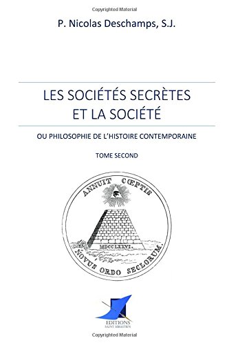 Stock image for Les socits secrtes et la socit - Tome Second for sale by Revaluation Books