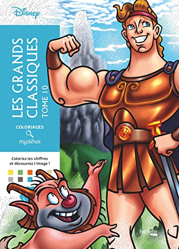 Beispielbild fr Coloriages mystres Disney - Les Grands classiques Tome 10 zum Verkauf von Gallix