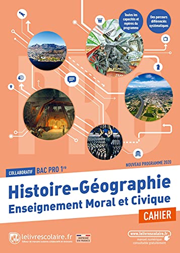 Stock image for Histoire-Gographie Enseignement moral et civique 1re Bac Pro: Cahier d'activits for sale by Ammareal