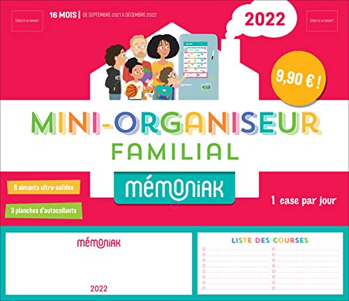 Beispielbild fr Mini-organiseur familial Mmoniak 2021-2022 zum Verkauf von medimops