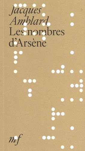 Beispielbild fr Les nombres d'Arsne (un conte  rebours) : Un conte  rebours zum Verkauf von Ammareal