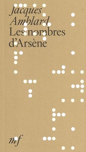 9782378040550: Les nombres d'Arsne (un conte  rebours) : Un conte  rebours