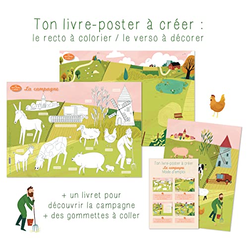 Stock image for Ton livre-poster  crer : la campagne: Mode d'emploi for sale by medimops