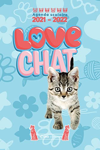 Beispielbild fr Agenda scolaire : Love Chats 2021-2022 zum Verkauf von medimops