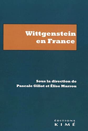 Beispielbild fr Wittgenstein en France zum Verkauf von Gallix