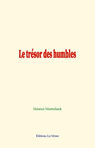 Stock image for Le trsor des humbles (French Edition) for sale by Books Unplugged