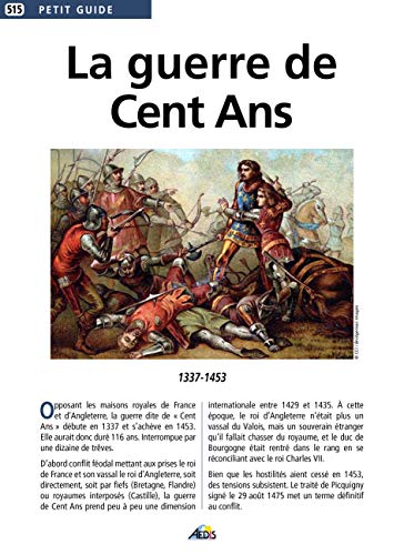 Beispielbild fr PG515 - La Guerre de Cent Ans zum Verkauf von Ammareal