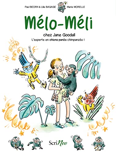 9782381670454: Mlo-Mli chez Jane Goodall: L'experte en chimpanzs !