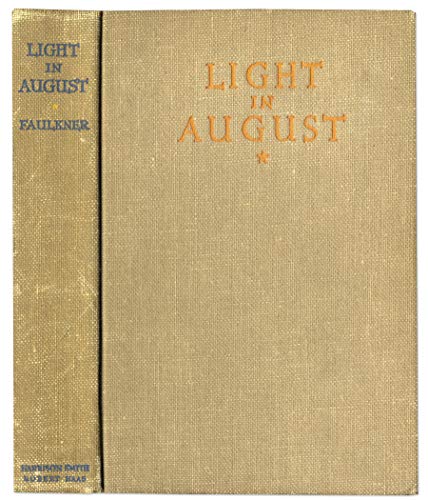 Imagen de archivo de Light in August William Faulkner a la venta por ThriftBooks-Dallas