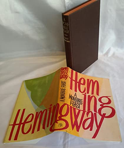 Stock image for A Moveable Feast by Ernest Hemingway Hardcover for sale by GF Books, Inc.