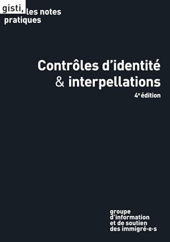 9782382871447: Contrles d’identit et interpellations 4e dition (2022)