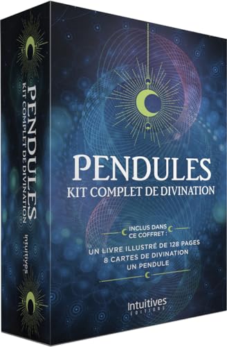 Imagen de archivo de PENDULES : KIT COMPLET DE DIVINATION (COFFRET) a la venta por Librairie La Canopee. Inc.