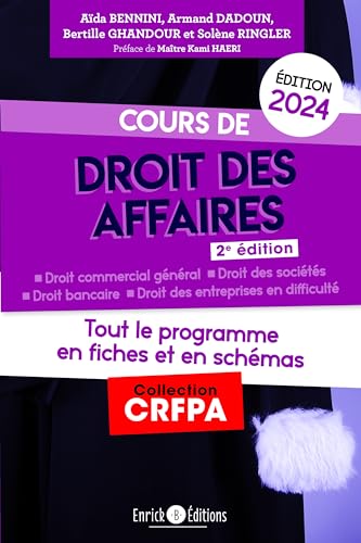 Stock image for Cours de droit des affaires 2023: Tout le programme en fiches et en schmas for sale by medimops