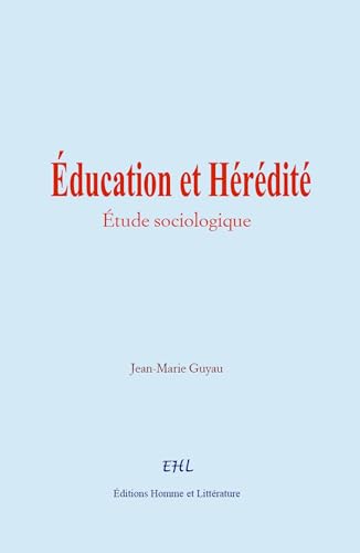 Stock image for ducation et Hrdit: tude sociologique (French Edition) for sale by GF Books, Inc.