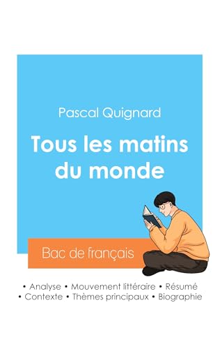 Beispielbild fr Russir son Bac de franais 2024: Analyse de Tous les matins du monde de Pascal Quignard (French Edition) zum Verkauf von California Books