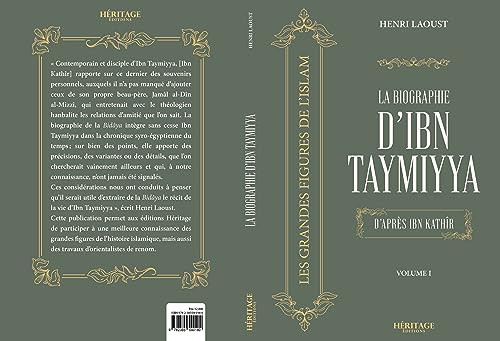 Beispielbild fr La biographie d'Ibn Taymiyya zum Verkauf von Gallix