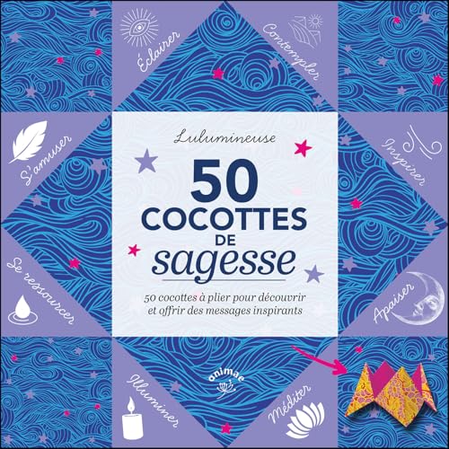 Immagine stock per 50 cocottes de sagesse: 50 cocottes � plier pour d�couvrir et offrir des messages inspirants