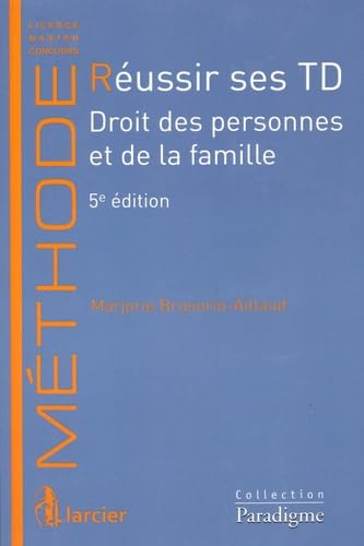 Beispielbild fr Russir ses TD : Droit des personnes et de la famille zum Verkauf von Ammareal