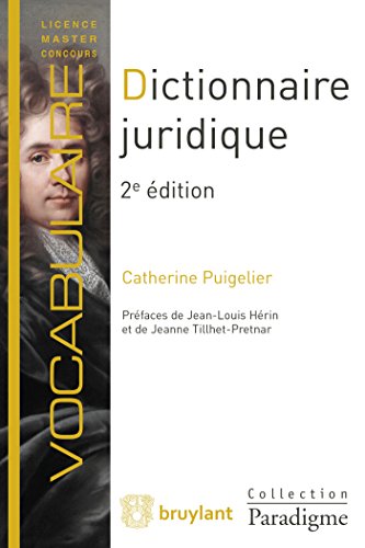 Stock image for Dictionnaire juridique: Dfinitions, explications et correspondances for sale by medimops