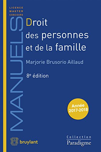 Beispielbild fr Droit des personnes et de la famille zum Verkauf von Ammareal