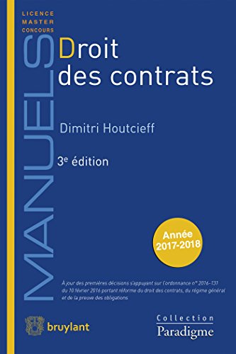 9782390131533: Droit des contrats