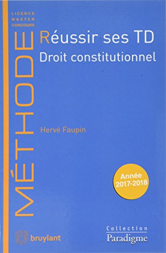 Stock image for Russir ses TD - Droit constitutionnel for sale by Ammareal