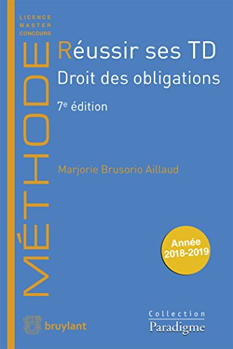 Beispielbild fr Russir ses TD - Droit des obligations zum Verkauf von Ammareal