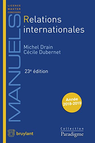 Beispielbild fr Relations internationales zum Verkauf von Ammareal