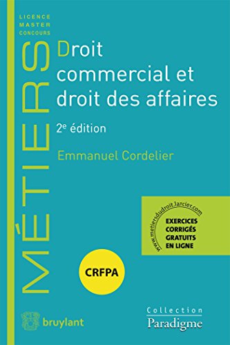 Beispielbild fr Droit commercial et droit des affaires zum Verkauf von Ammareal