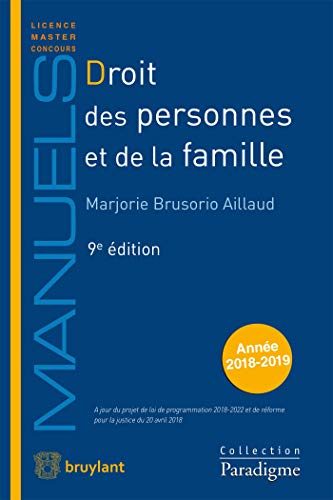 Beispielbild fr Droit des personnes et de la famille zum Verkauf von Ammareal